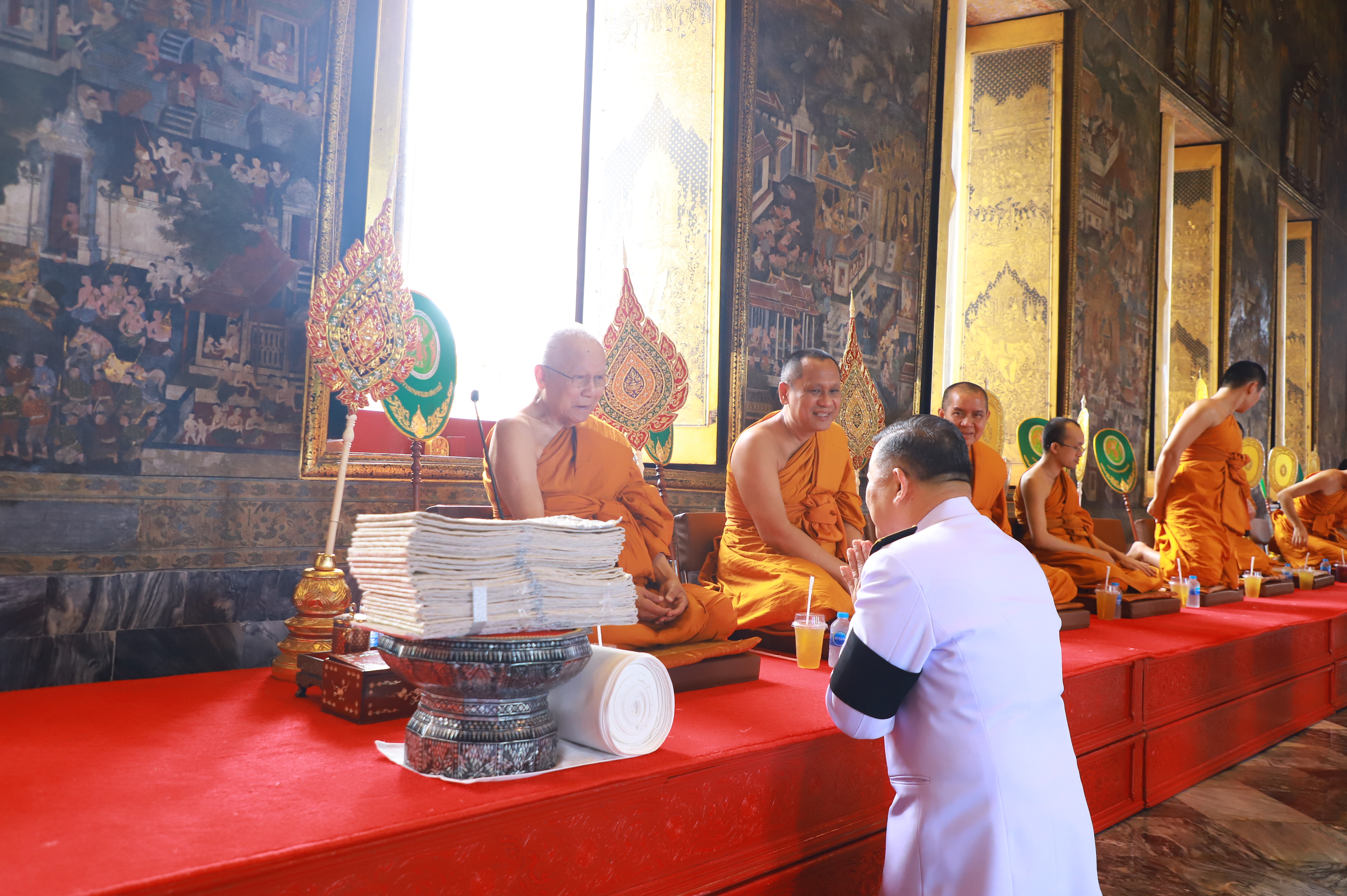 title - ส.ป.ก. ร่วมพิธีเจริญพุทธมนต์ถวายพระราชกุศลงานฉลองพระชนมายุ 99 พรรษา สมเด็จพระอริยวงศาคตญาณ สมเด็จพระสังฆราช สกลมหาสังฆปรินายก 26 มิถุนายน 2569 และพิธีบำเพ็ญกุศลปัณรสมวาร(15 วัน) เพื่ออุทิศถวายเป็นพระราชกุศลแด่ สมเด็จพระเจ้าลูกเธอ เจ้าฟ้าพัชรกิติยาภา นเรนทิราเทพยวดี กรมหลวงราชสาริณีสิริพัชร มหาวัชรราชธิดา